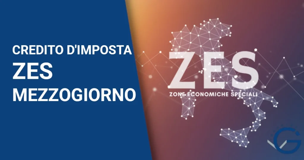 Credito d'imposta Zes Mezzogiorno