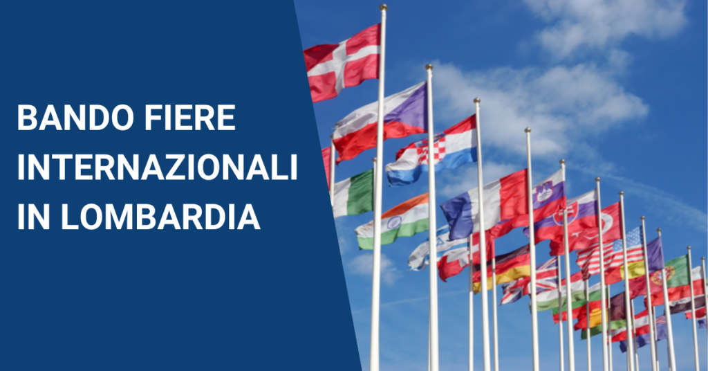 Bando Unioncamere Lombardia - Bando Fiere internazionali in Lombardia